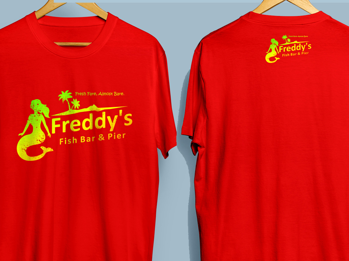 T-shirt Design by lifesign for Freddy's Fish Bar & Pier | Design #11325860