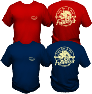 T-shirt Design by bacujkov for Freddy's Fish Bar & Pier | Design: #11372140