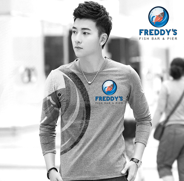 T-shirt Design by Macaw for Freddy's Fish Bar & Pier | Design #11346669