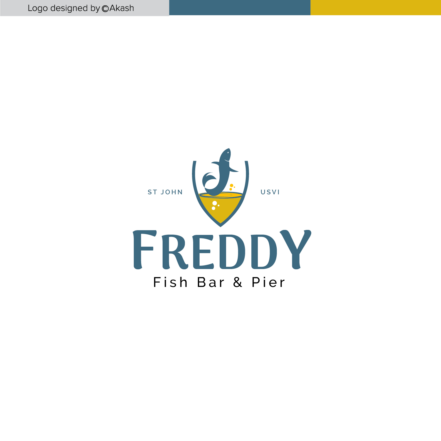 T-shirt Design by anshuman1995 for Freddy's Fish Bar & Pier | Design #11369192