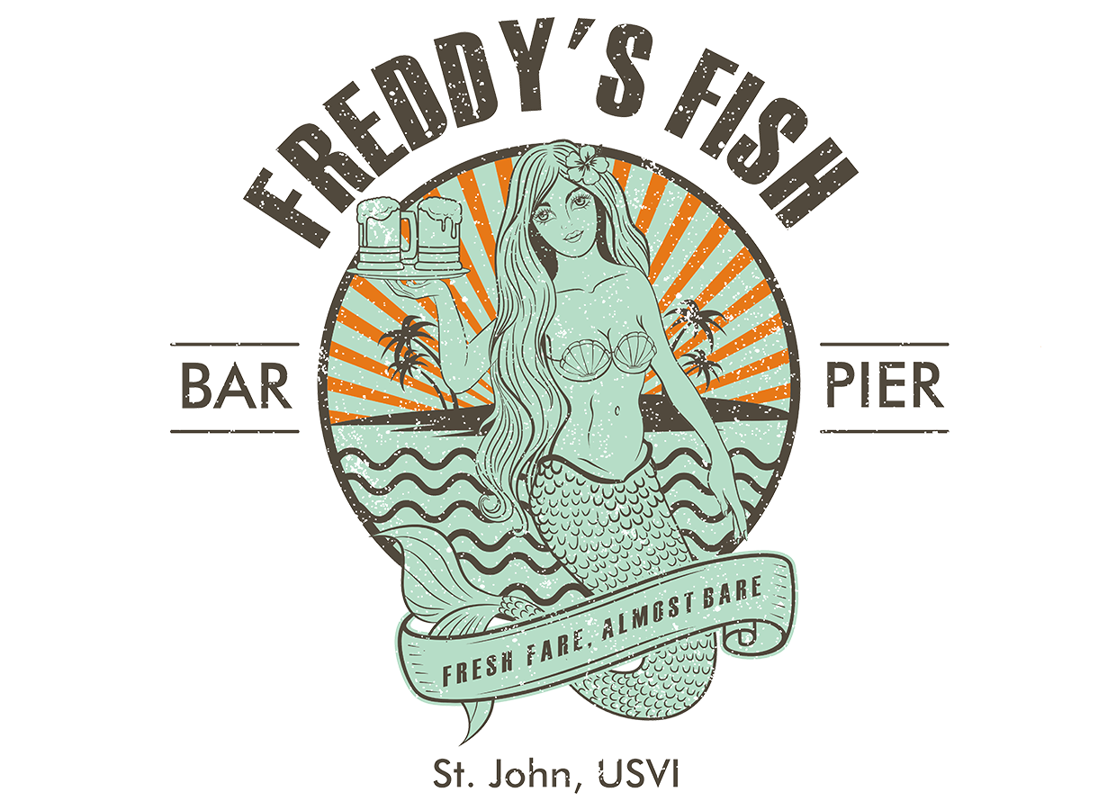 Diseño de Camiseta por a.o.d para Freddy's Fish Bar & Pier | Diseño #11521477