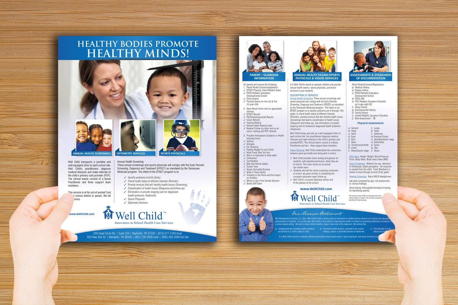 Flyer Design by Jackie Morrison for Wellchild | Design: #10726275