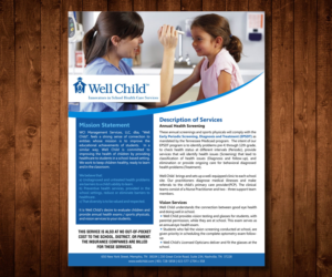 Flyer Design by Designers Hub for Wellchild | Design: #10724695