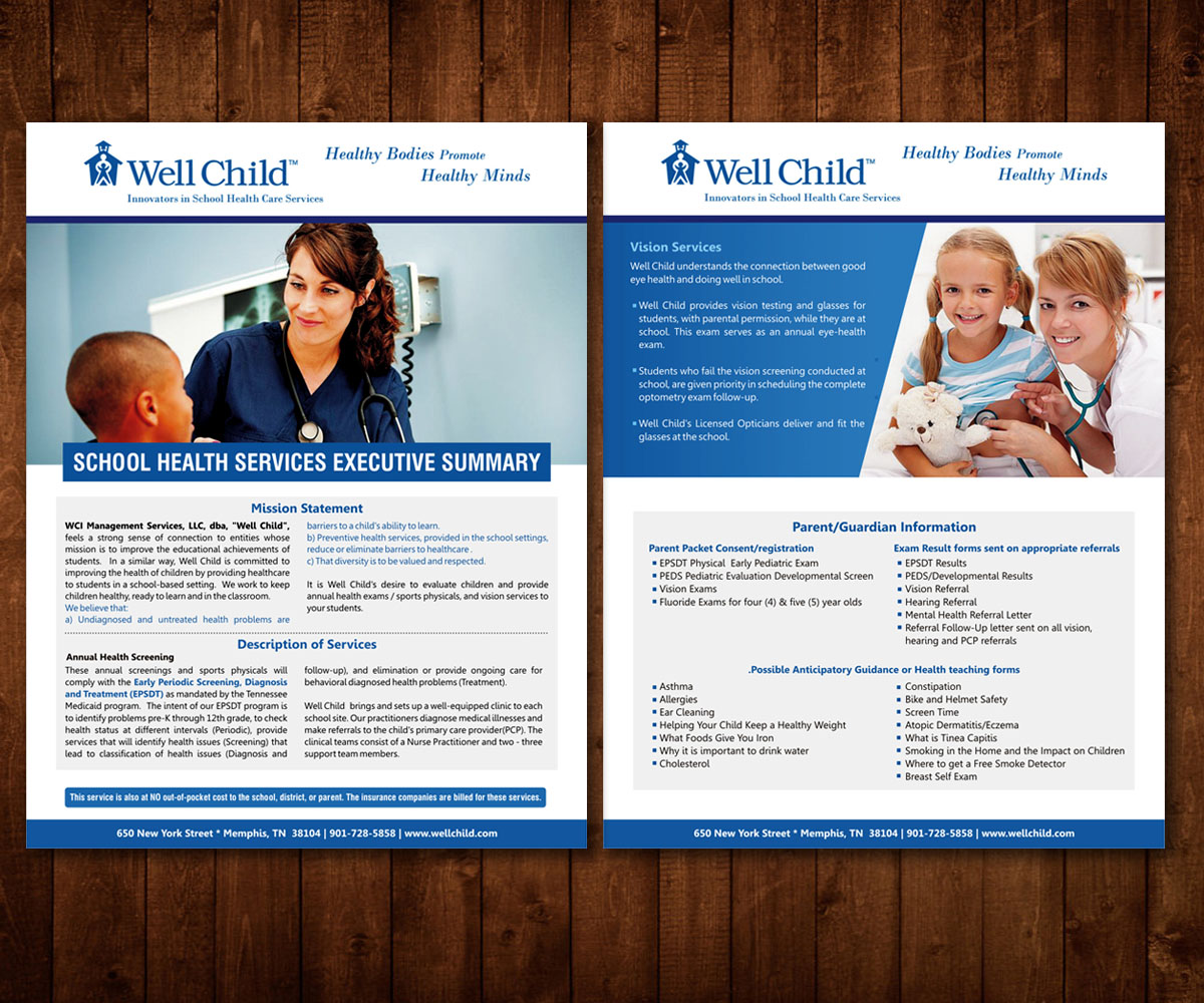 Flyer Design by Designers Hub for Wellchild | Design #10735737