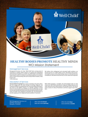 Flyer Design by creative.bugs for Wellchild | Design: #10731869