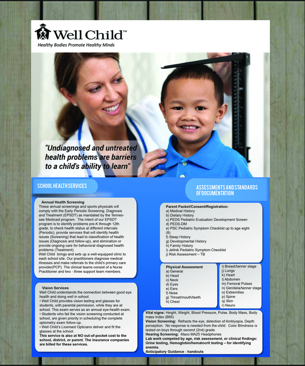Flyer Design by Andifahmy1 for Wellchild | Design #10734668