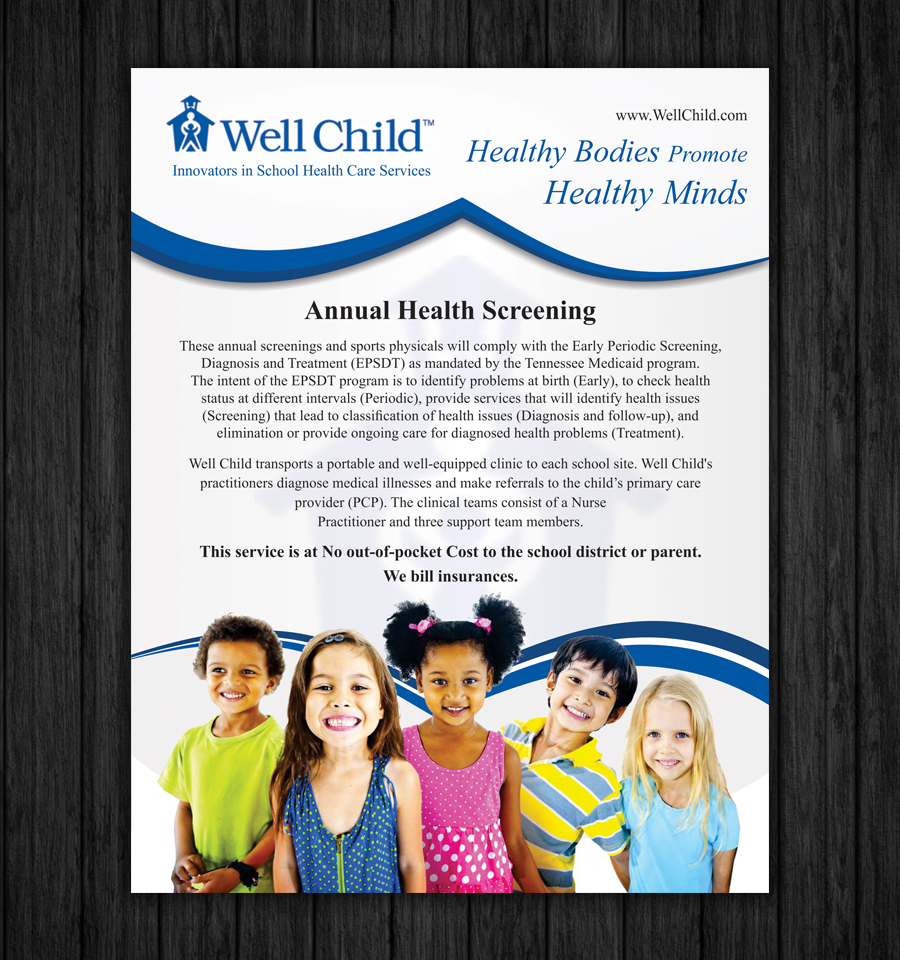 Flyer-Design von ecorokerz für Wellchild | Design #10721554