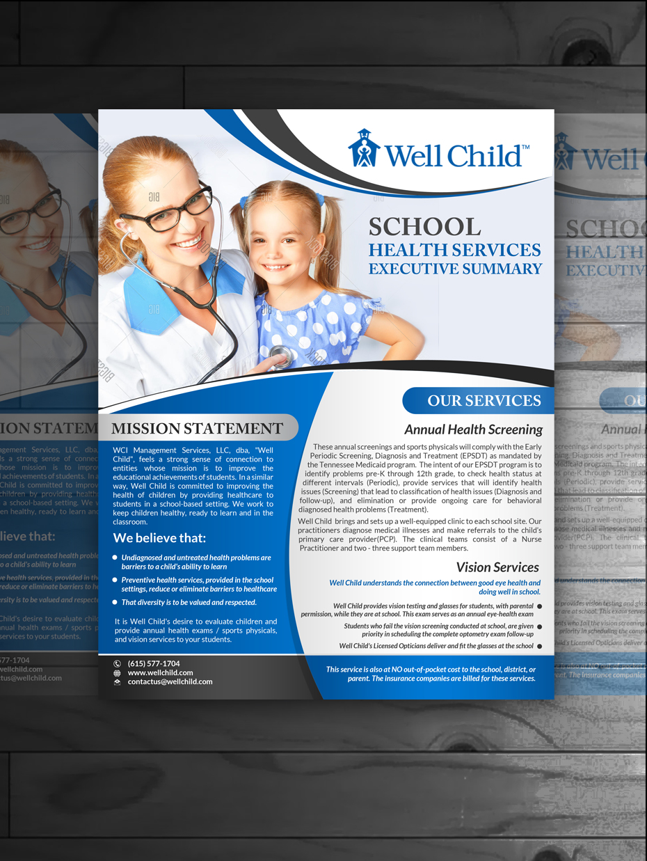 Flyer Design by innovative earth for Wellchild | Design #10725547