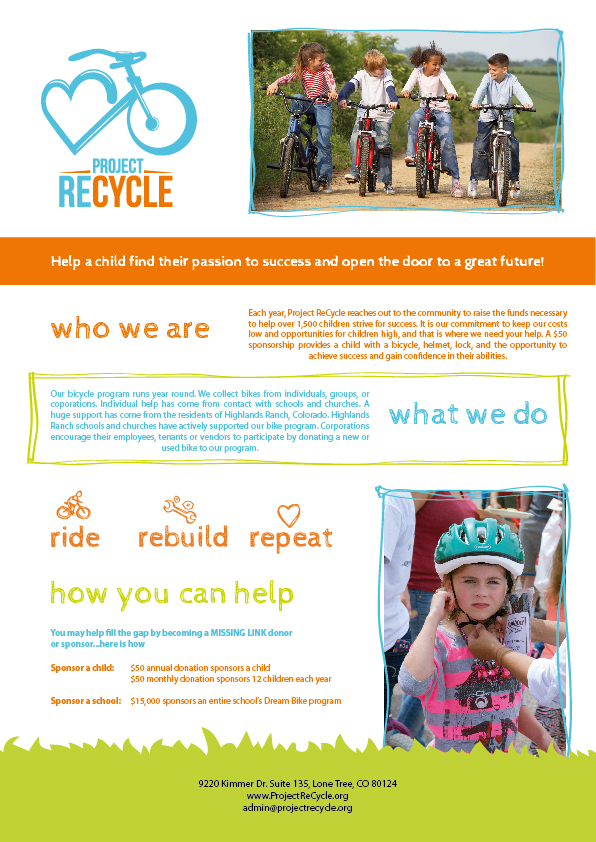 Advertisement Design by Marion Richards for Project ReCycle | Design #10754206