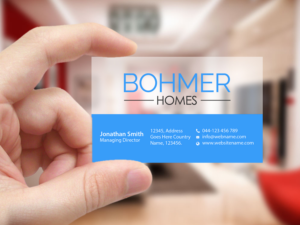 Card Design by Creations Box 2015 for Bohmer Homes and Renovations  | Design: #12475781