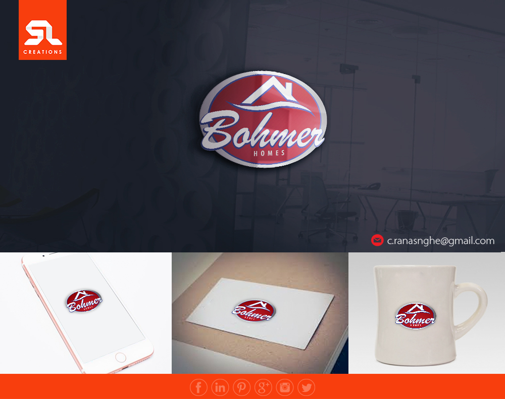 Card Design by SL Creations for Bohmer Homes and Renovations  | Design #12579943
