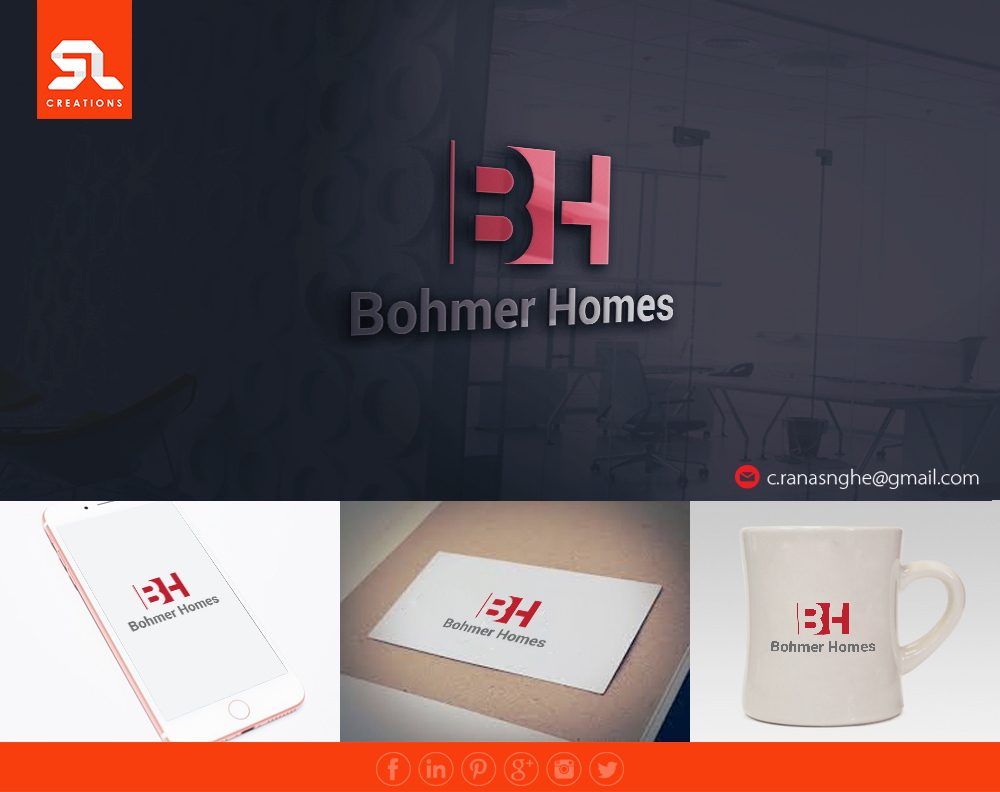 Karten-Design von SL Creations für Bohmer Homes and Renovations  | Design #12580155