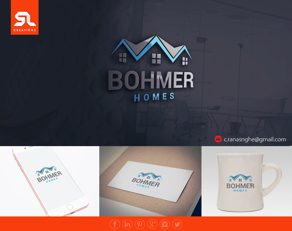 Card Design by SL Creations for Bohmer Homes and Renovations  | Design #12580156