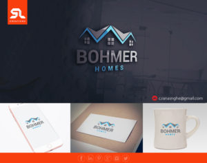 Card Design by SL Creations for Bohmer Homes and Renovations  | Design: #12580156