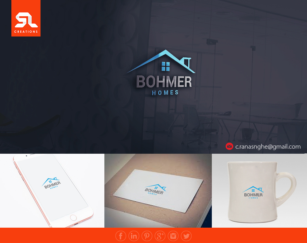 Card Design by SL Creations for Bohmer Homes and Renovations  | Design #12580159