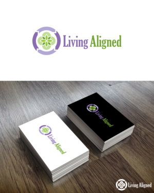 Living Aligned | Logo Design by MoonFeather