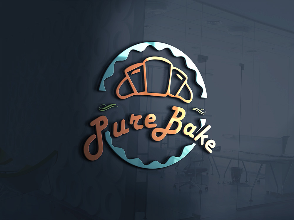 Logo Design by Miki for Purebake | Design #10769355
