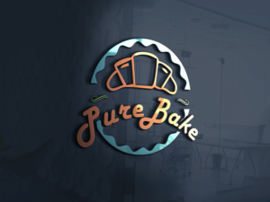 Logo Design by Miki for Purebake | Design: #10769355