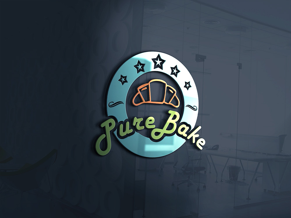 Logo Design by Miki for Purebake | Design #10769417