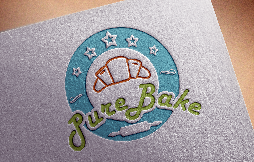 Logo Design by Miki for Purebake | Design #10793406