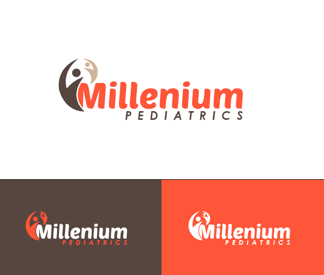 Logo Design by Carlos Alba D. for Millennium Pediatrics  | Design #10744115