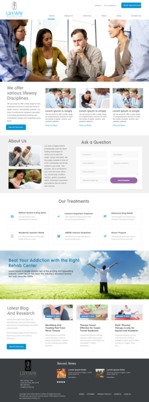 Wordpress Design by webxvision