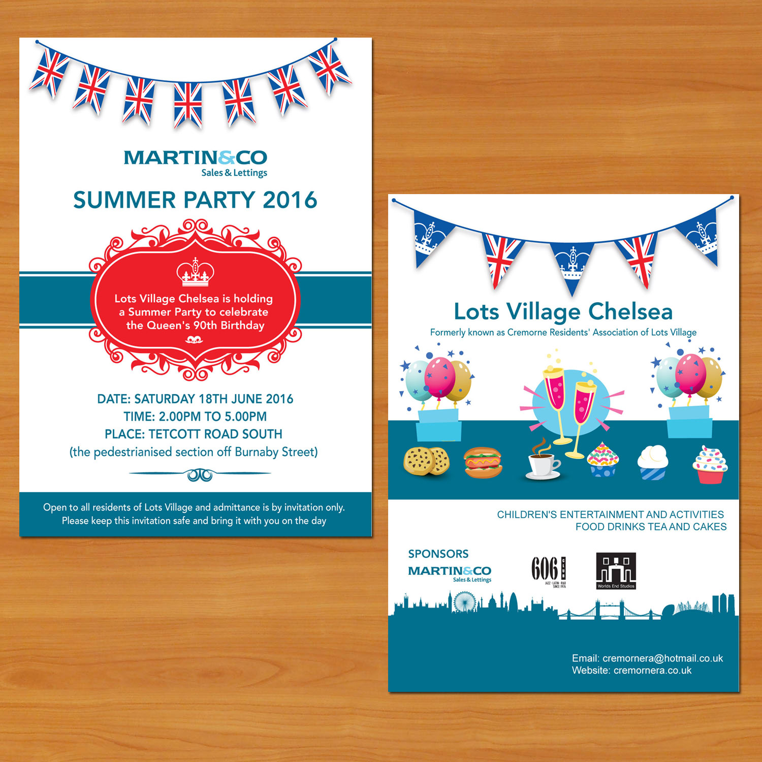 Diseño de Flyer por Einder para Martin & Co | Diseño #10759816