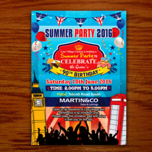 Lots Village Summer Party Invitation | Design de Flyer par Souvik Roy (Alex Pro)