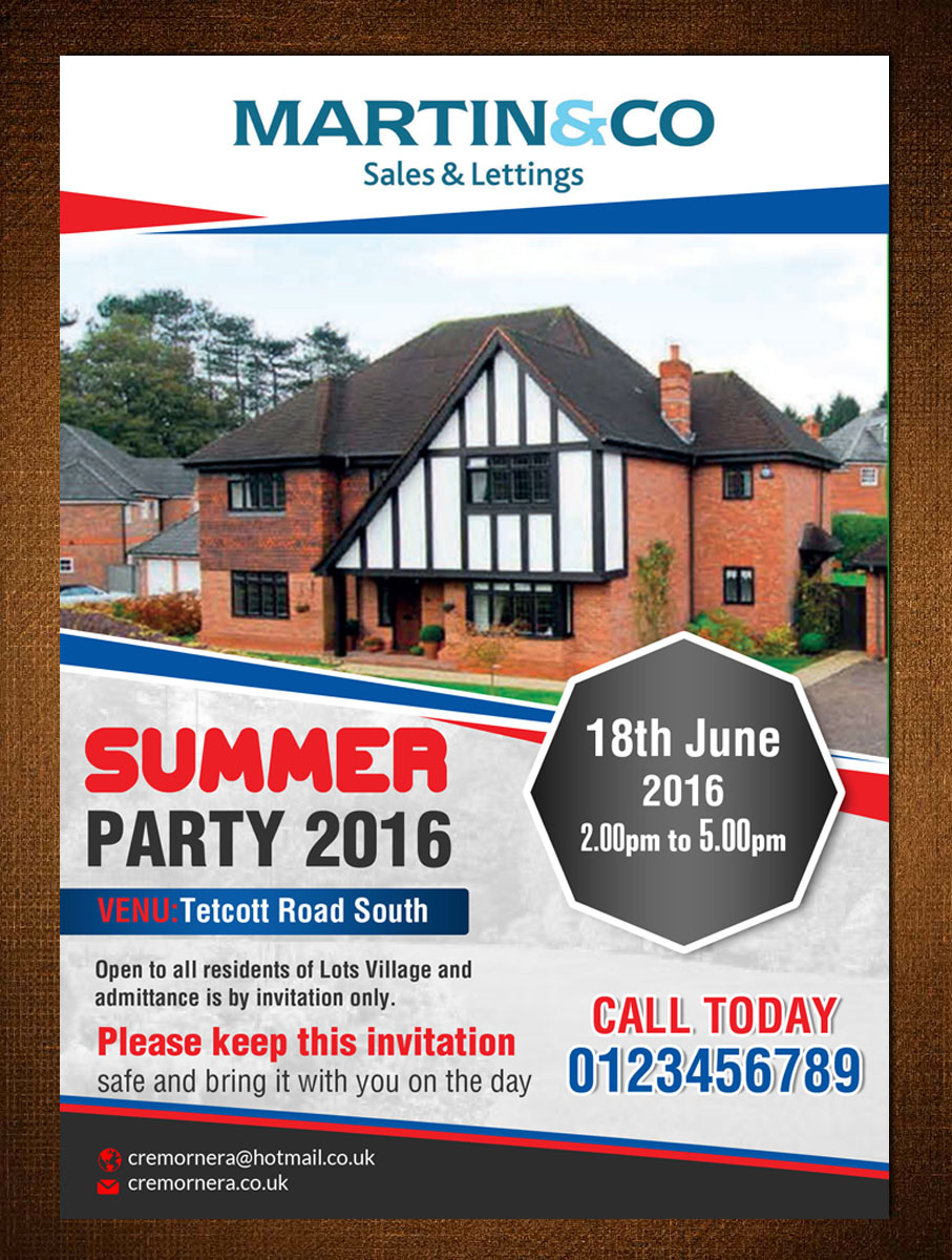 Flyer Design by creative.bugs for Martin & Co | Design #10741245