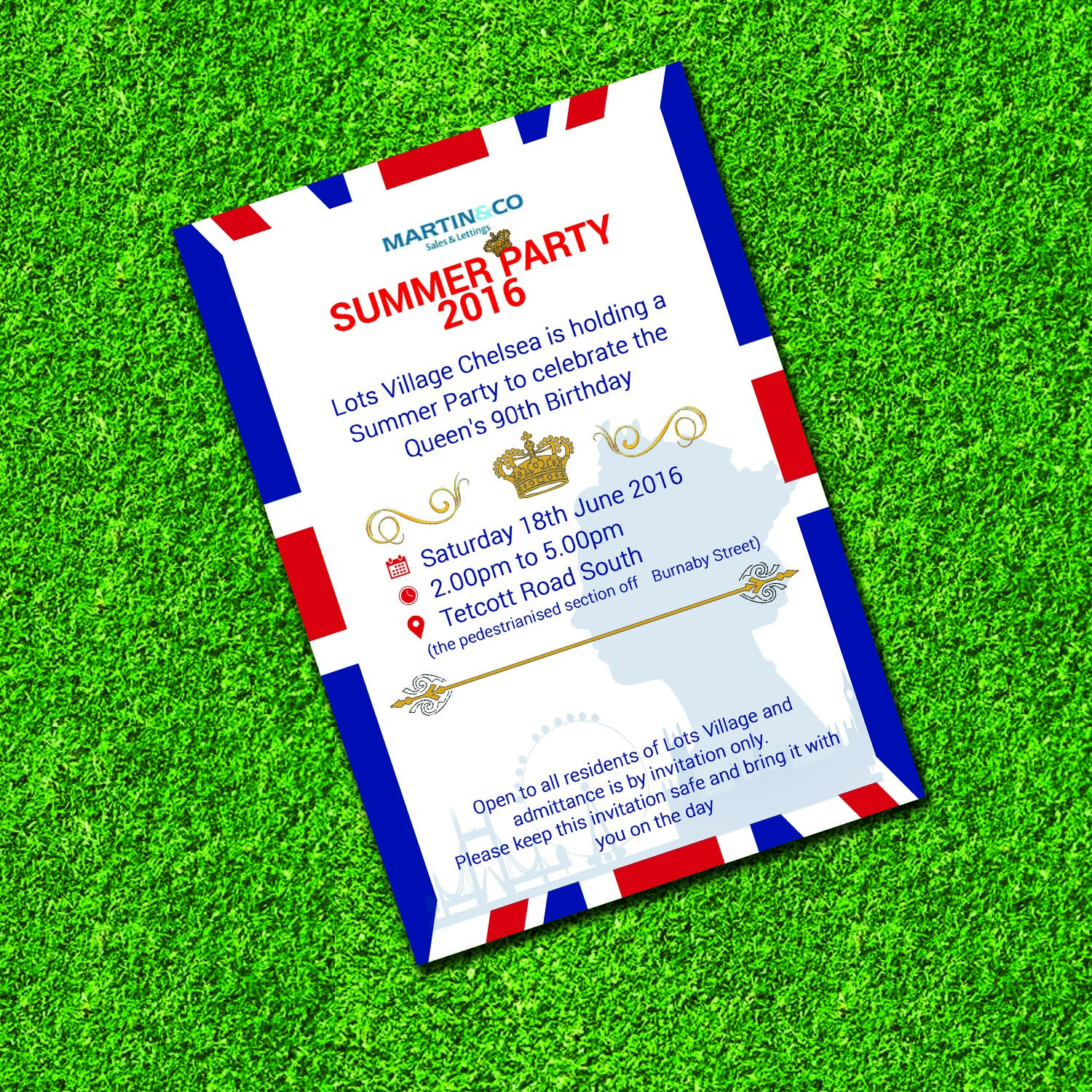 Flyer Design by Olia Kashyna for Martin & Co | Design #10726041