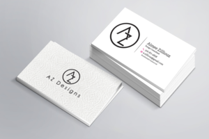 212 Elegant Feminine Design Agency Business Card Designs For A Business Card Design 10761090 Submitted To Az Designs Needs And Interior