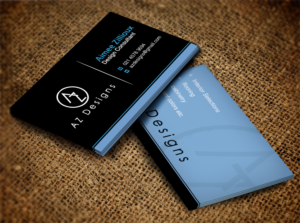 Business Card Design by Lanka Ama for AZ Designs | Design: #10727225