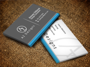 Business Card Design by Lanka Ama for AZ Designs | Design: #10727227