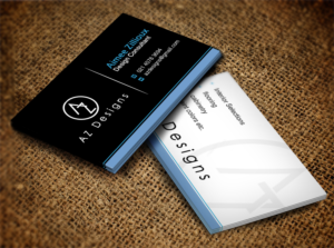 Business Card Design by Lanka Ama for AZ Designs | Design: #10727228