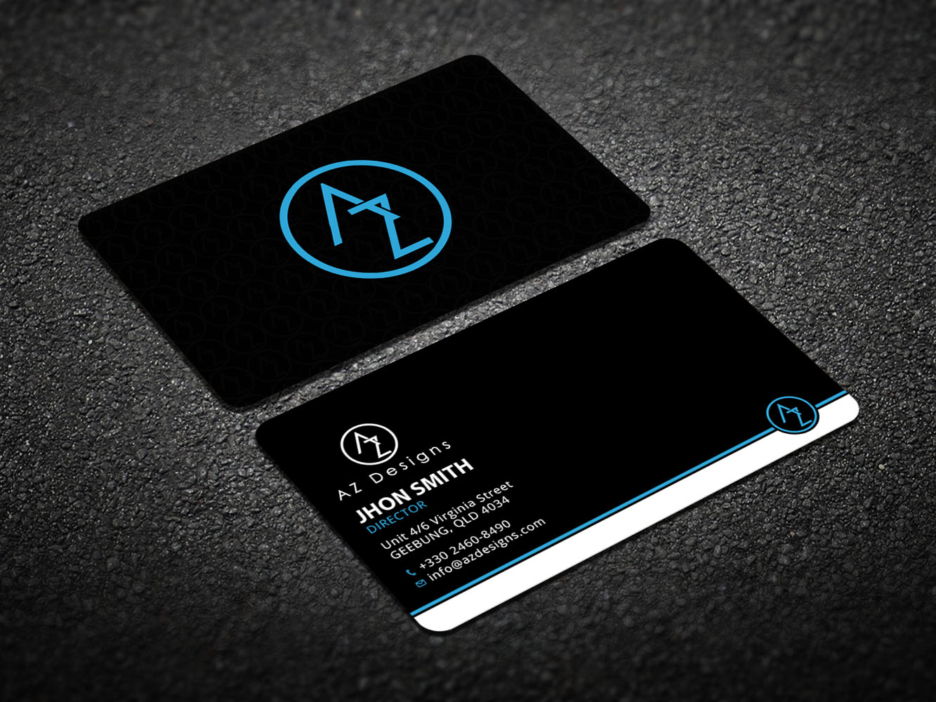 Diseño de Tarjeta de Presentación por Verified artistry (Design garden) para AZ Designs | Diseño #10751098