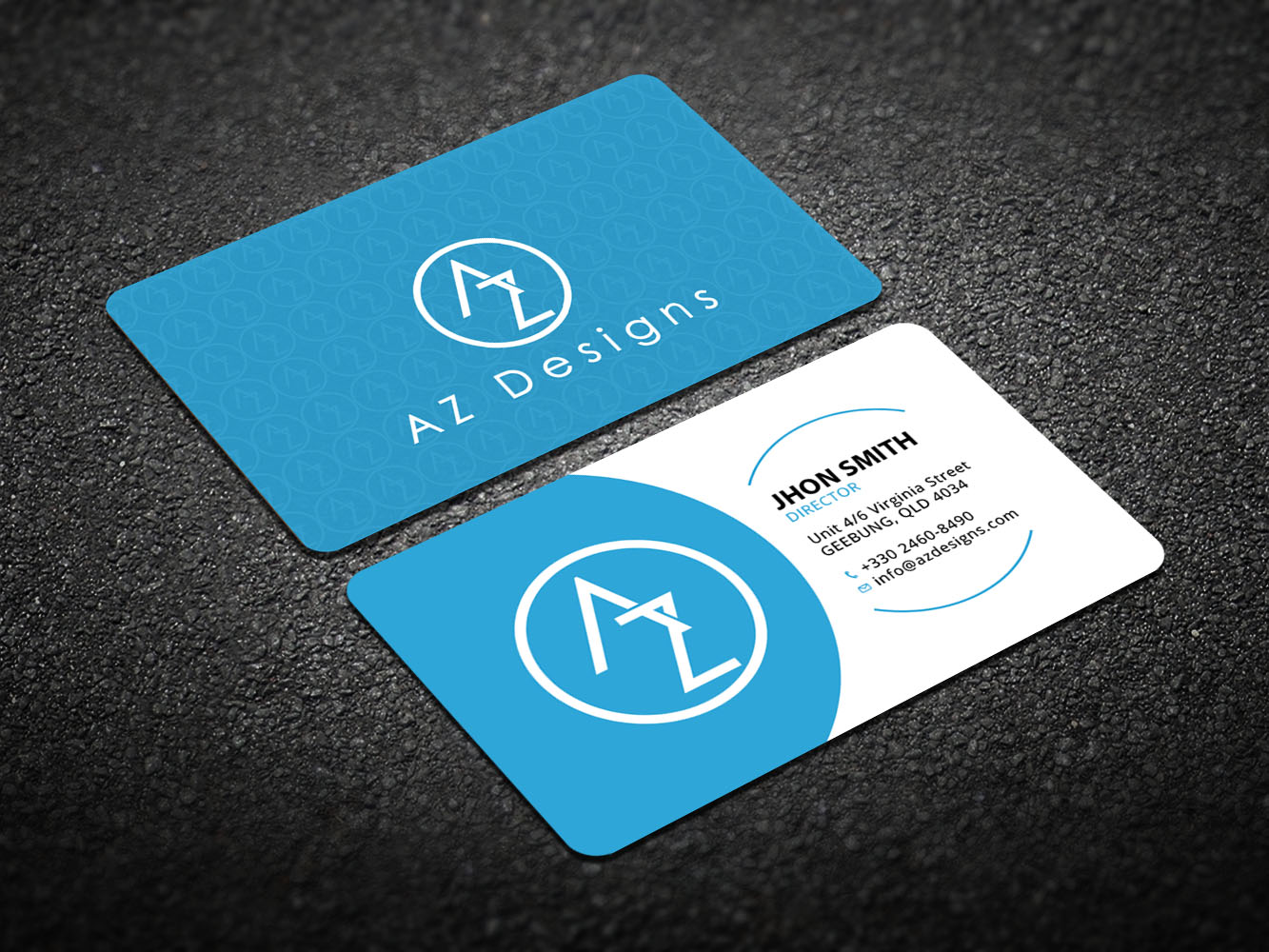 Diseño de Tarjeta de Presentación por Verified artistry (Design garden) para AZ Designs | Diseño #10751120