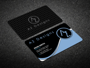 Business Card Design by Verified artistry (Design garden) for AZ Designs | Design: #10751158