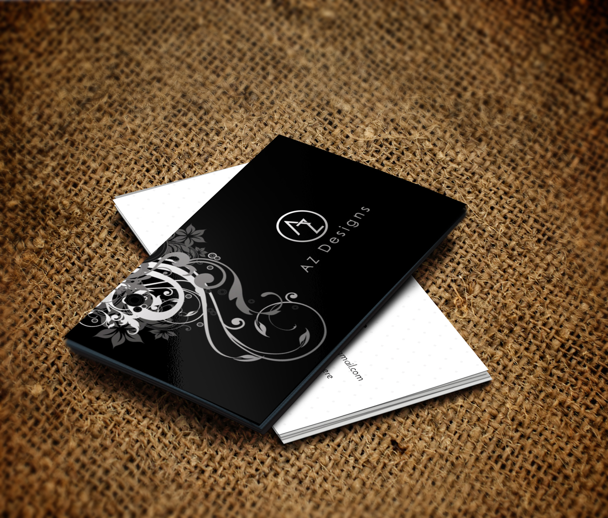 Business Card Design by JK18 for AZ Designs | Design #10738920