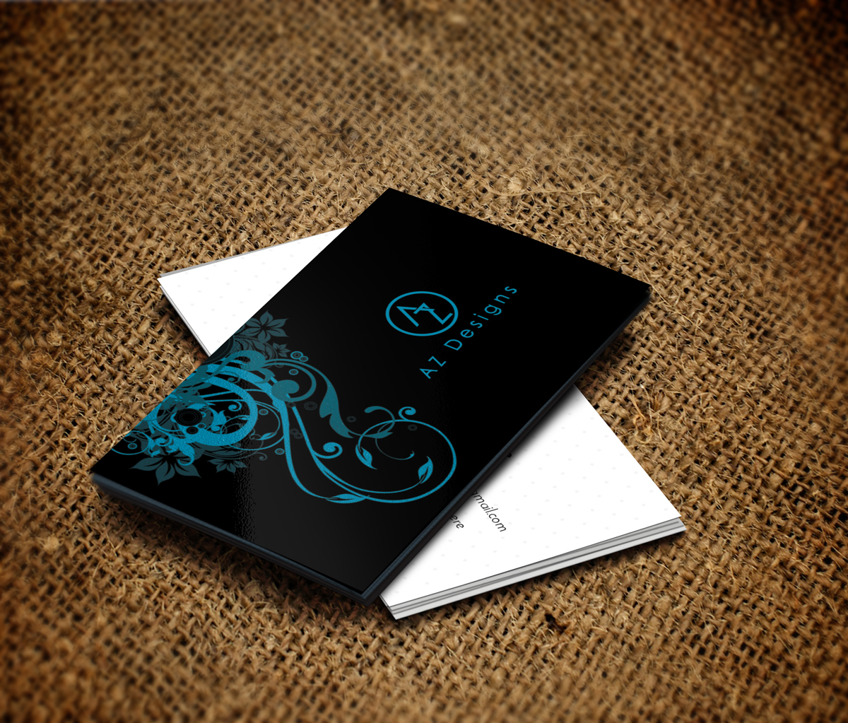 Business Card Design by JK18 for AZ Designs | Design #10739051