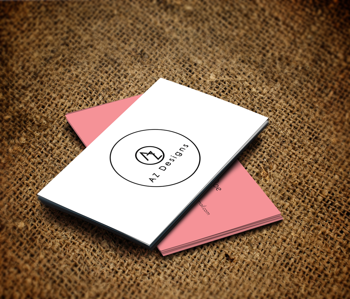 Business Card Design by JK18 for AZ Designs | Design #10756016