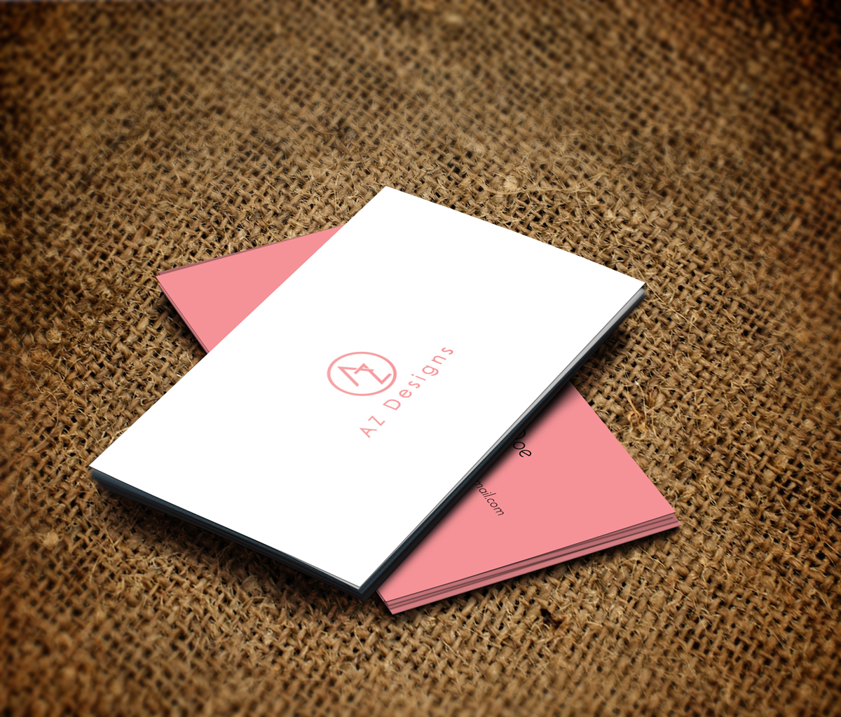 Business Card Design by JK18 for AZ Designs | Design #10756018