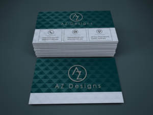 Business Card Design by shachibelani for AZ Designs | Design: #10737000