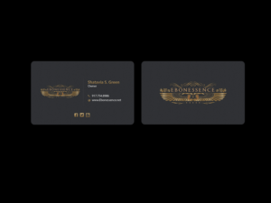 Diseño de Tarjeta de Presentación por Creations Box 2015 para EBONESSENCE | Diseño: #10735836