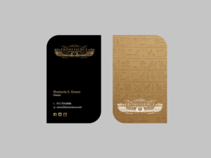 Business Card Design by Creations Box 2015 for EBONESSENCE | Design: #10735837