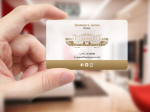 Business Card Design by Creations Box 2015 for EBONESSENCE | Design: #10735838