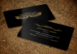 Business Card Design by chandrayaan.creative for EBONESSENCE | Design: #10741382