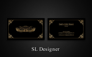 Business Card Design by SL Designer for EBONESSENCE | Design: #10725062