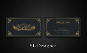 Business Card Design by SL Designer for EBONESSENCE | Design: #10725063