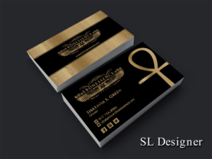 Business Card Design by SL Designer for EBONESSENCE | Design: #10773299