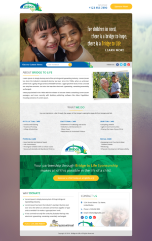 Landing Page-Design von Sbss für dieses Projekt | Design: #10787402